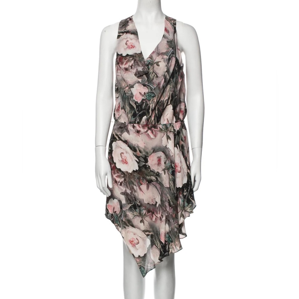 HAUTE HIPPIE Silk Midi Length Dress Size S